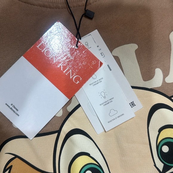 ZARA Kids | Beige | Disney Lion King Plush Dress - Picture 4 of 6